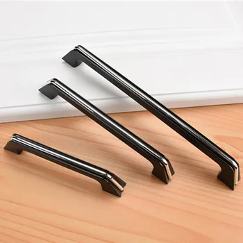 KKFING European Aluminum Alloy Cabinet Handles Drawer Knobs Kitchen Cupboard Wardrobe Door Pulls Furniture Handle Hardware