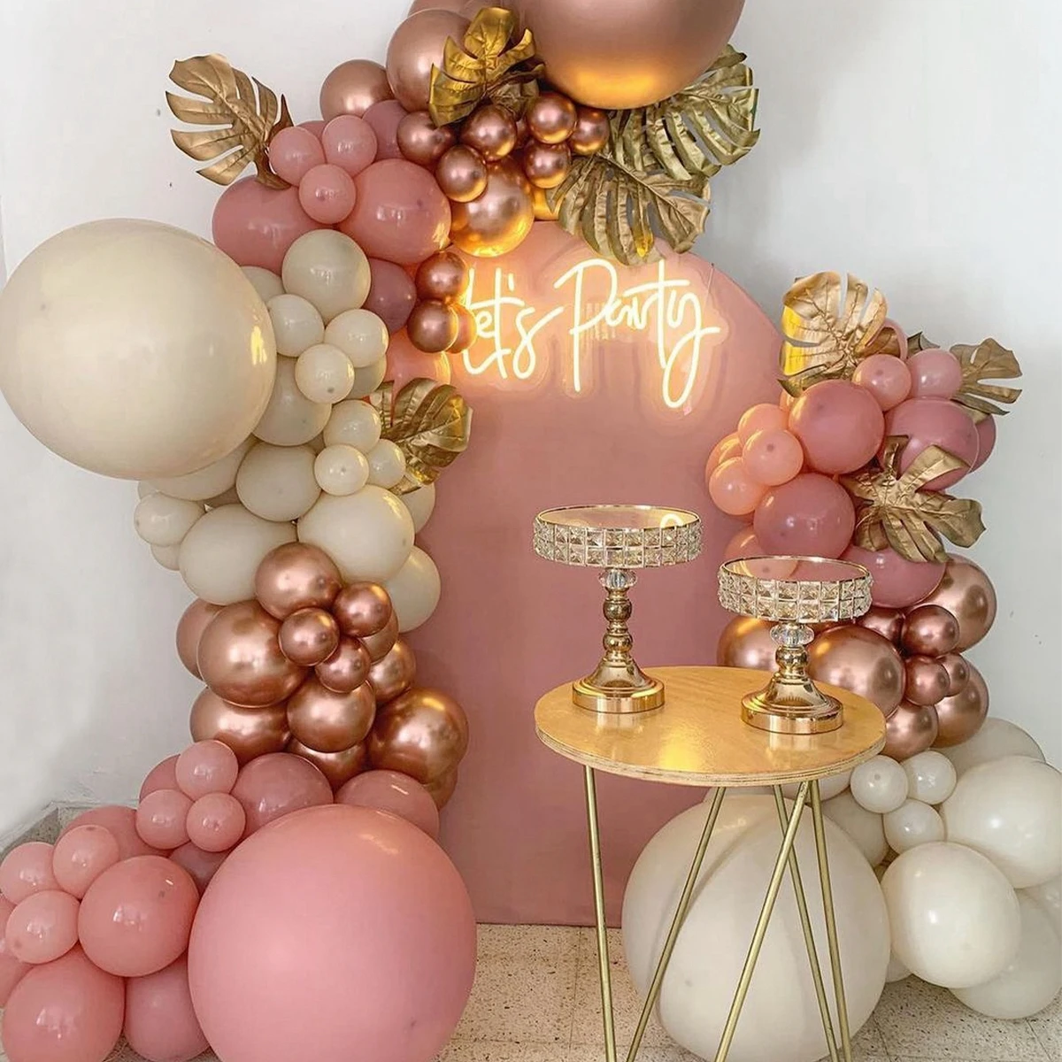 Kit d'arche de guirxiété de ballons vert avocat, décor de fête  d'anniversaire de mariage, ballon d'anniversaire doré pour enfants, ballon  de confettis en latex pour baby shower - AliExpress