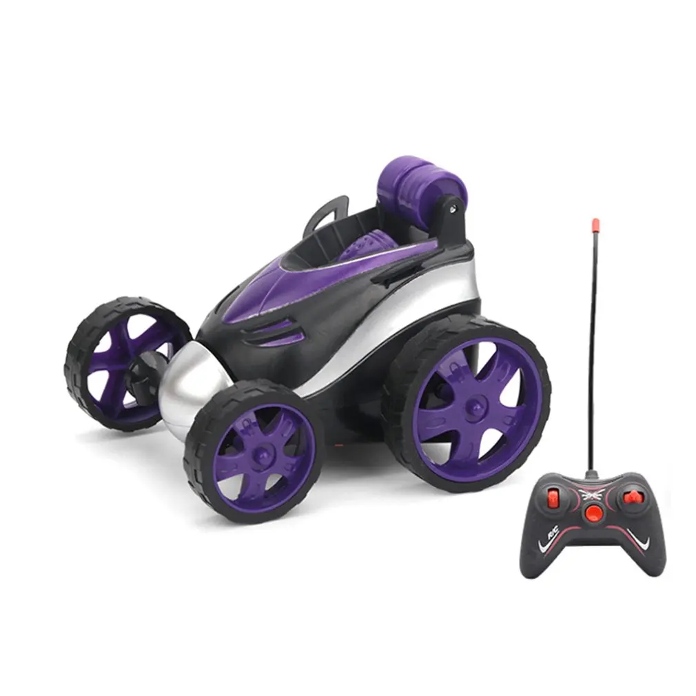Wireless Remote Control Tumbling Stunt Car Dump Truck Boy Kids Stalls Electric Toy Cross Explosion Models Children RC Toy Car