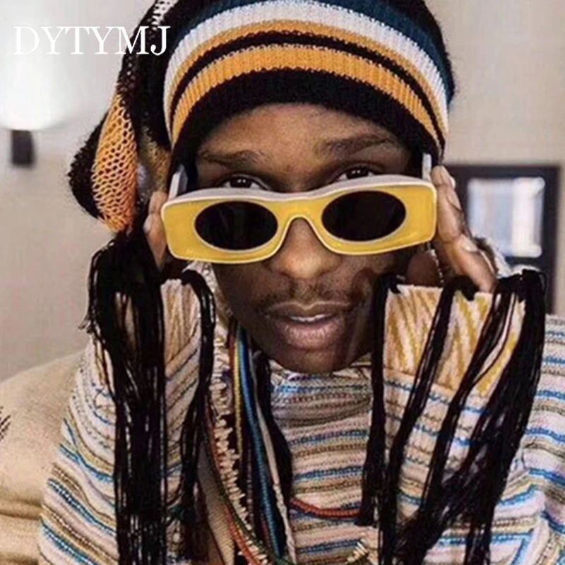 

DYTYMJ Square Sunglasses Men Luxury Vintage Sun Glasses for Women/Men Brand Designer Sunglasses Women Punk Gafas De Sol Hombre