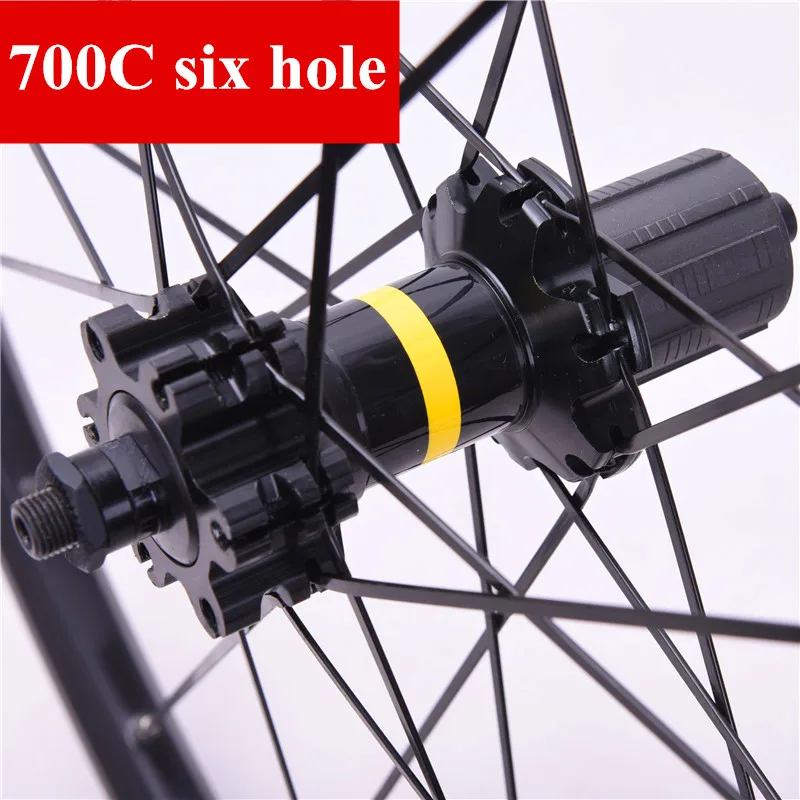 Cheap ultralight Road bike V Brake Disc brake Wheels S700c Cosmic Elite 40mm Aluminum Alloy Bicycle wheelset Rims 4