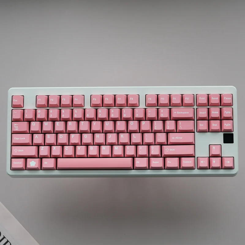 1-set-gmk-peach-blossom-keycaps-pbt-dye-subbed-key-caps-cherry-profile-keycap-with-175u-2u-shift-for-customized-keyboards