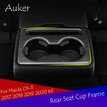 

For Mazda CX-5 CX5 2017-2020 KF Rear Seat Console Air Conditioner Outlet Frame Cover Trim Garnish Decotive Stickers Car Styling