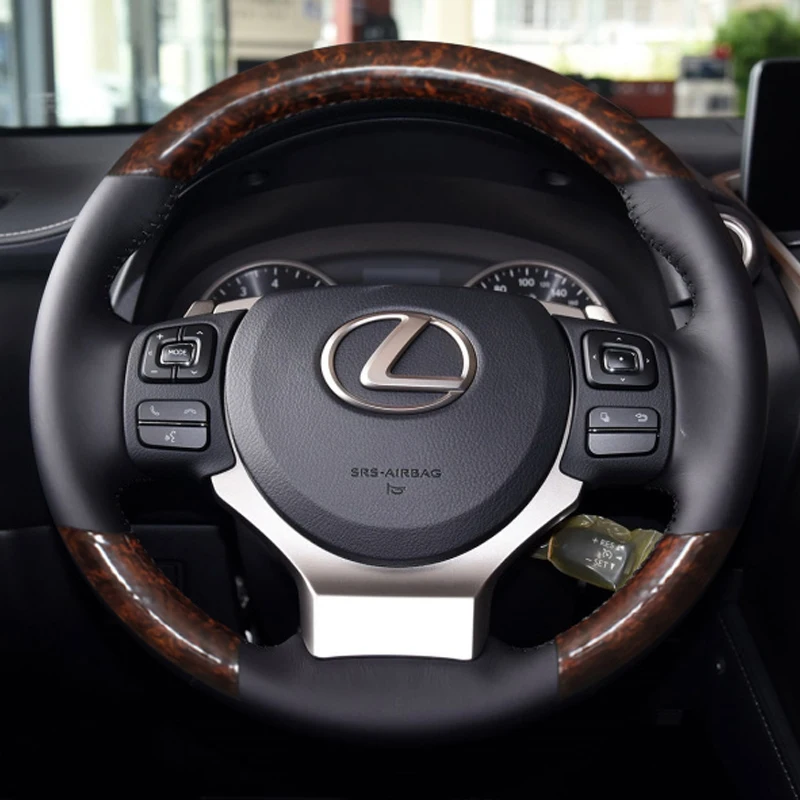 Замшевый чехол на руль для Lexus IS ES LS NX RX300 ручная работа | Автомобили и мотоциклы