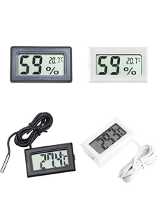 Мини цифровой LCD Крытый удобный датчик температуры измеритель влажности термометр гигрометр датчик