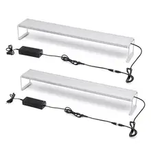 WRGB90 серии аквариум 75 Вт 306 светодиодный освещение Системы светодиодный Grow Light с Commander контроллер для детей на рост 90-110 см рыбы бак вилка стандарта ЕС/США