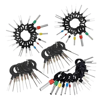 

70Pcs Car Terminal Removal Tool Kit Terminal Ejector Kit Wire Connector Pin Release Extractor Puller