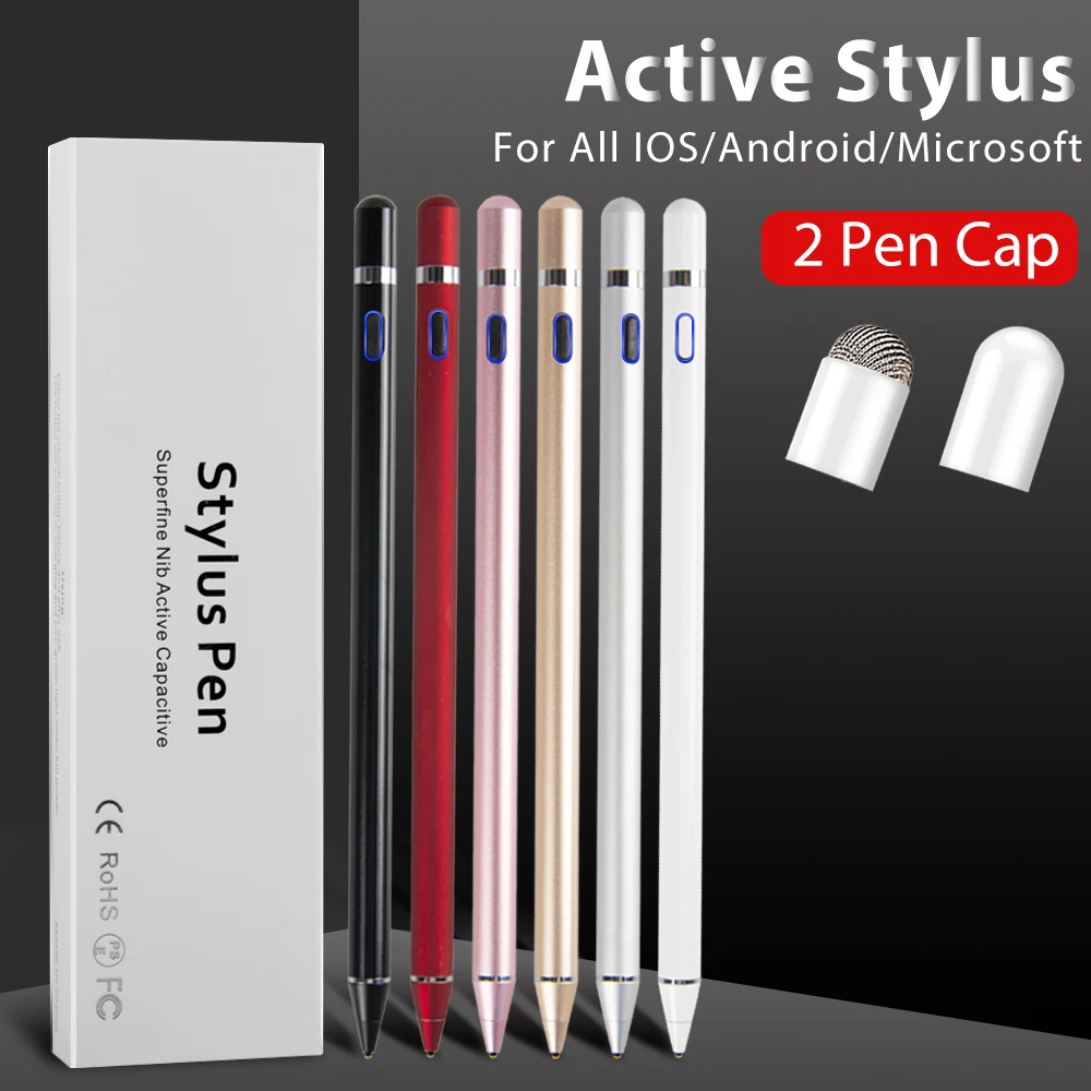 

For Apple Pencil Touch Pen For iPad Air 3 10.2 2019 for Ipad Pro 11 12.9 9.7 2018 Mini 5 For iPad Pencil Active Drawing Pen