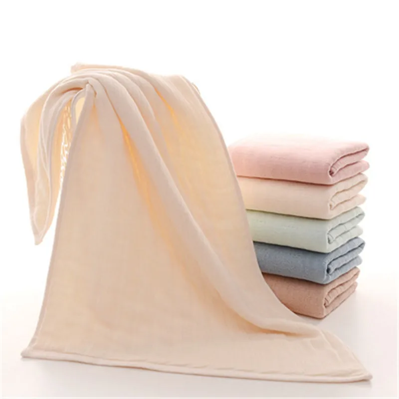 

2019 new Japanese and Korean style six-layer gauze towel cotton candy cleansing towel wipe sweat towel soft absorbent towel