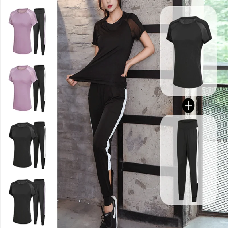 

Damdos New Fall Women's Workout Kit - Run, Breathable, Fast Dry, Solid Color Workout Yoga Kit