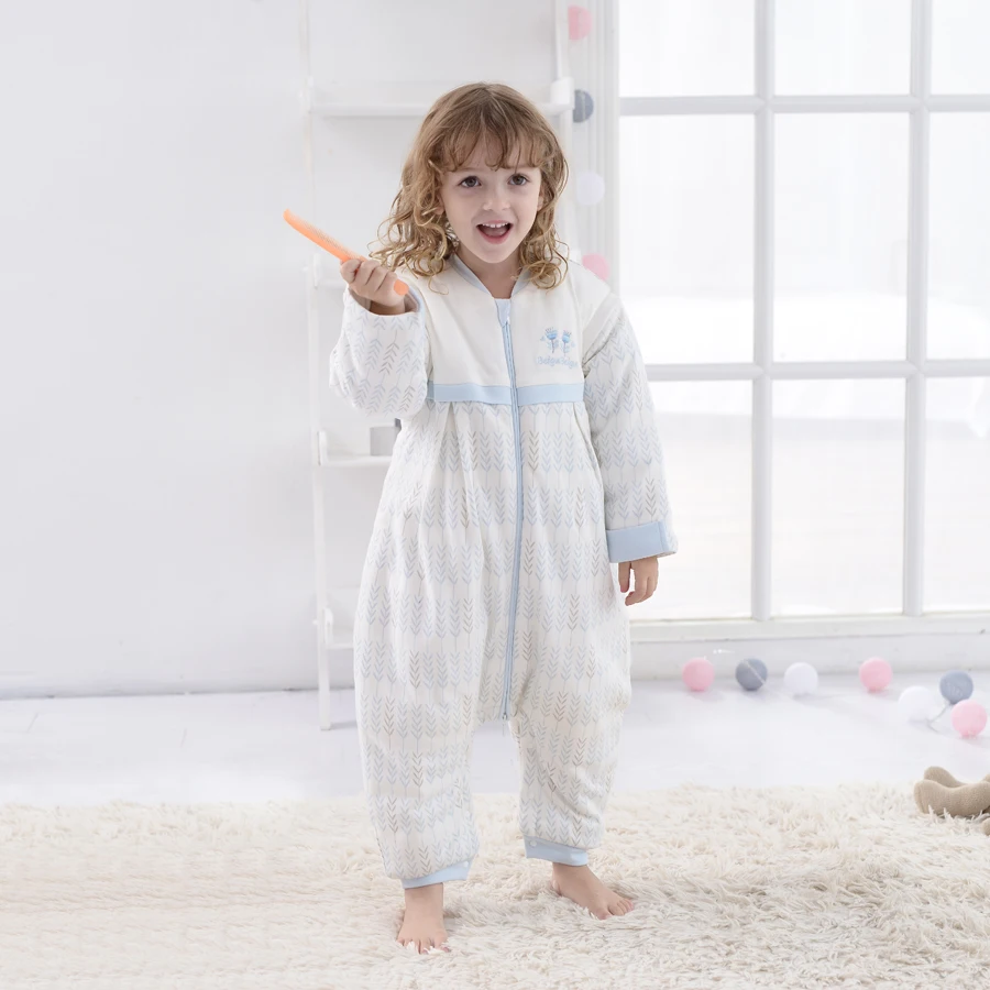 baby sleeping bag romper clothes suit jumpsuit split leg Sleeping sacks Sleep Rompers |