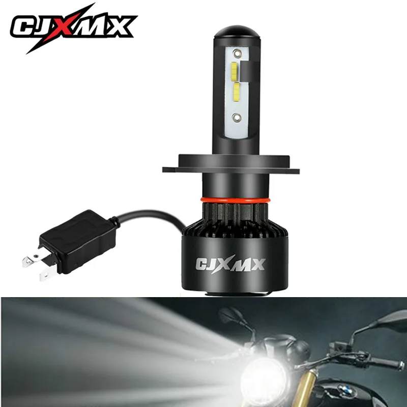 

1Pcs H4 LED Motorcycle Headlight Bulb 30W 4000LM Canbus Error Free Super Bright Led Motorcycle Head Light Bulbs Moto Accessories