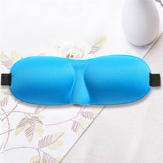 3D Sleep Mask Natural Sleeping Eye Mask Eyeshade Cover Shade Eye Patch Women Men Soft Portable Travel Eyepatch #245325