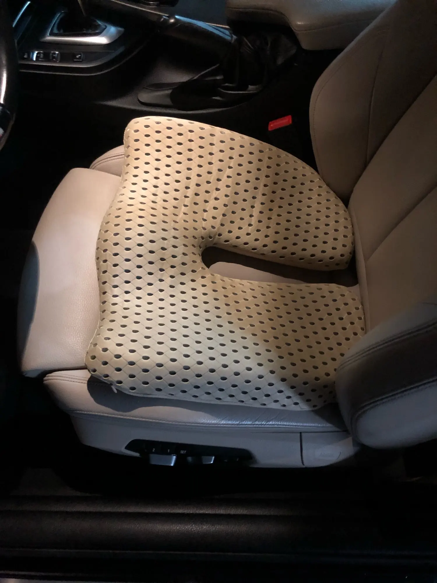 Car Seat Cushions For Driving Truck Seat Cushion Pad Thickened Butt Pad  Ergonomic Design Extra Height Comfortable Support For - AliExpress