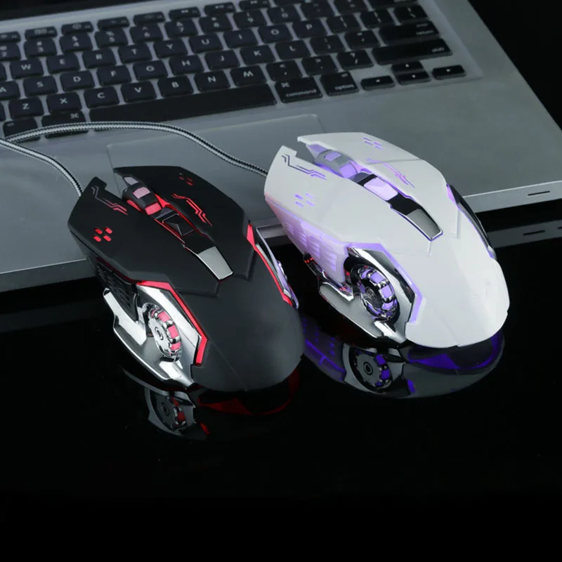 Проводная usb зарядка, мышь, светящаяся, 2,4 ГГц, Проводная оптическая компьютерная, аксессуары для ПК, ноутбука, геймерская игровая мышь, механическая мышь