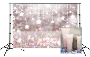 

HUAYI Glitter Bokeh Photography Backdrop Newborn Photo Background Vinyl Photo Booth for Products Photography SM-335