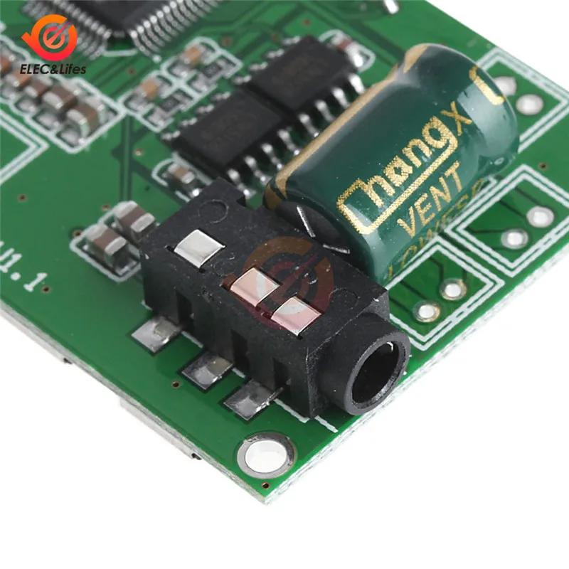 DSP PLL 87-108 МГц fm-передатчик модуль стерео цифровой беспроводной микрофон плата многофункциональная частотная модуляция