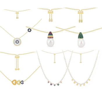 

MINA BEAR 2020 Fashion New Sterling Silver Necklace Sweet Romantic Holiday Gift Elegant Lady Charm Luxury Temperament Jewelry