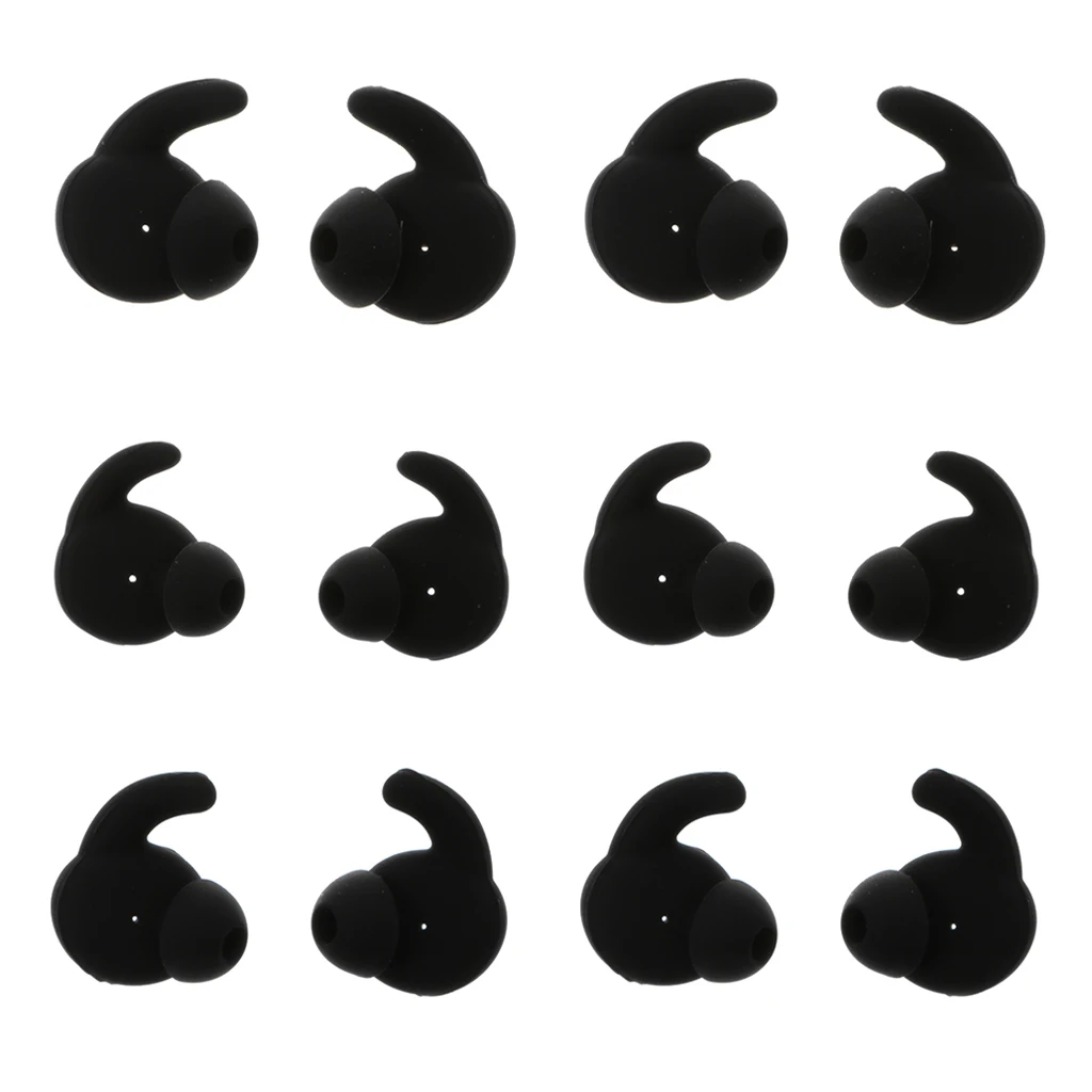 6 Pairs Replacement Noise Cancelling Silicone Earbuds S M L Ear Tips for Wireless Earphones Huawei Honor AM61 Headset