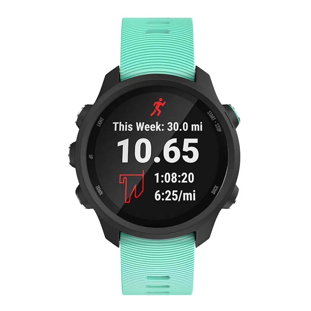 Ремешок для наручных часов Garmin Forerunner 245/245 м, ремешок для умных часов, силиконовый ремешок для мужчин, ремешок для наручных часов, спортивный браслет для женщин и мужчин, 19 октября