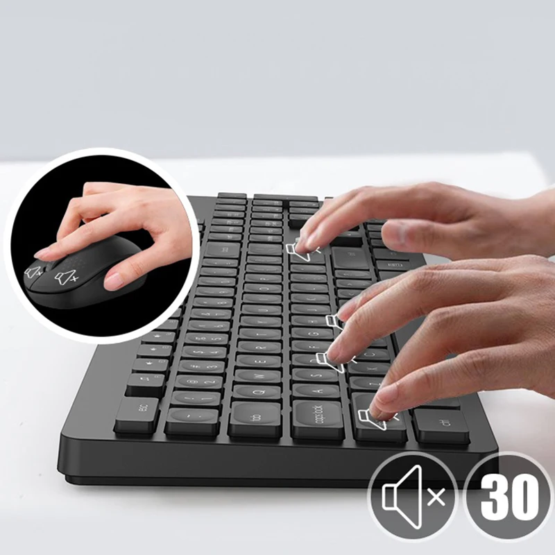 Magneticion для Ik7300 беспроводная клавиатура и мышь сочетание с тихим щелчком и тихие кнопки клавиатуры
