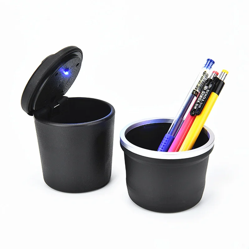 

Portable Auto Car LED Cigarette Smoke car Ashtray for Nissan Nissan 370Z Altima Fuga GT-R A36 A35 Sentra 6 7 R35 Teana 2