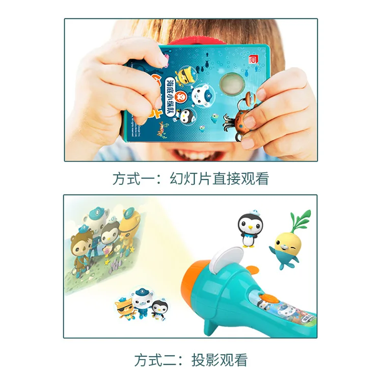 

Children Model Small Bottom Column Projection Flashlight Watch Video Projector Story Book GIRL'S And BOY'S Toy