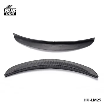 

2pcs 10"Universal Wheels Lip Fender Flares Auto Car Protector Cover Decorative Strip For Truck Car HU-LM25