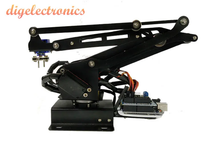 DIY 4DOF металлический RC механический рычаг робот полный стальной подшипник рычаг Набор для захвата для Arduino MG996 сервоприводы для механический робот ic