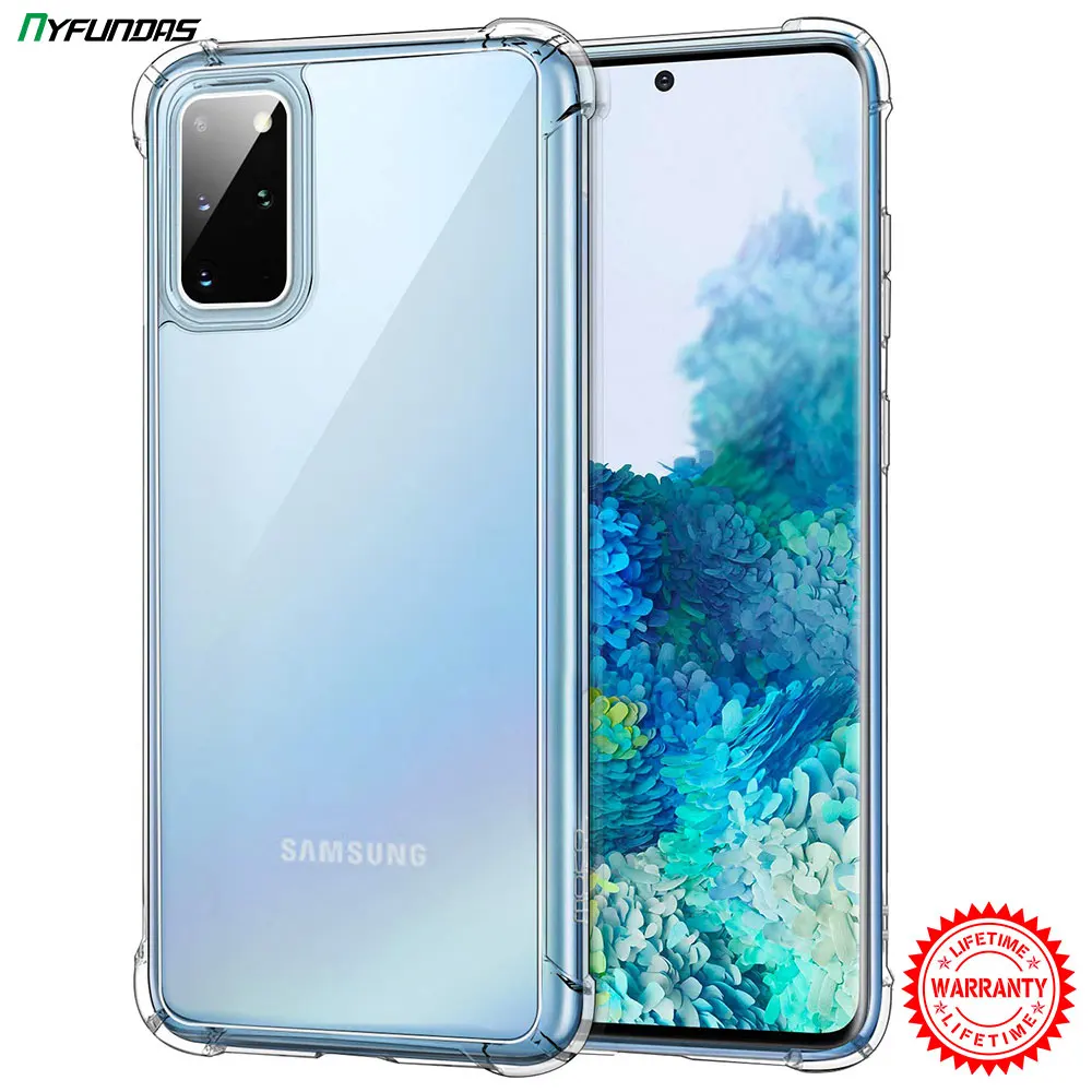 Прозрачный защитный чехол для Samsung Galaxy S20 Ultra S10 Plus S9 S10e Note 10 9 A50 A70 A40 A20 A30 A80 S8
