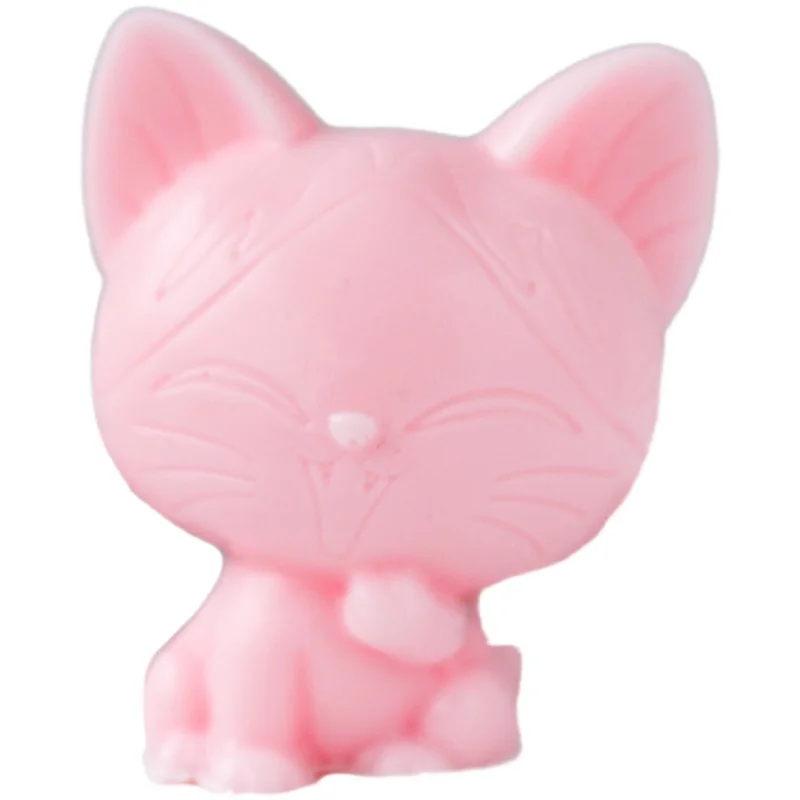 Silicone Mold 3D Cat Shaped Handmade Chocolate Soap Mold Cartoon Cat Animal Candle Silicone Molds Resin Clay Soap