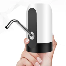 Горячие автоматический насос для питьевой воды универсальный Электрический диспенсер для воды с светодиодная Кнопка D6