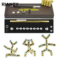 Металлическая ручка спиннинг фокус Волшебная Магнитная шариковая ручка stylo pennen boligrafos kugelschreiber canetas penna kalem ручки 03655