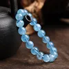 Natural Aquamarines Bracelets for Women Single Circle Crystal Bracelet Jewelry Romantic Casual Crystal Yoga Bracelet Drop Ship ► Photo 3/5