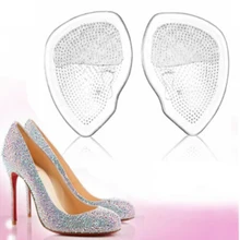 1 пара гель Силиконовый сифон стельки для обуви Высокий каблук эластичная Подушка силиконовая ортопедическая стелька-ступинатор колодки нескользящие вставки