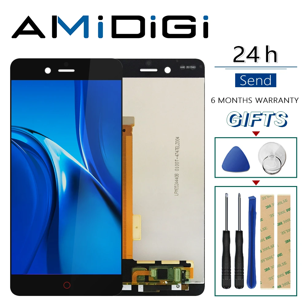 5 2 &quotдля ZTE Nubia Z17Mini Z17 Mini NX569J NX569H ЖК экран + сенсорная панель дигитайзер для дисплей