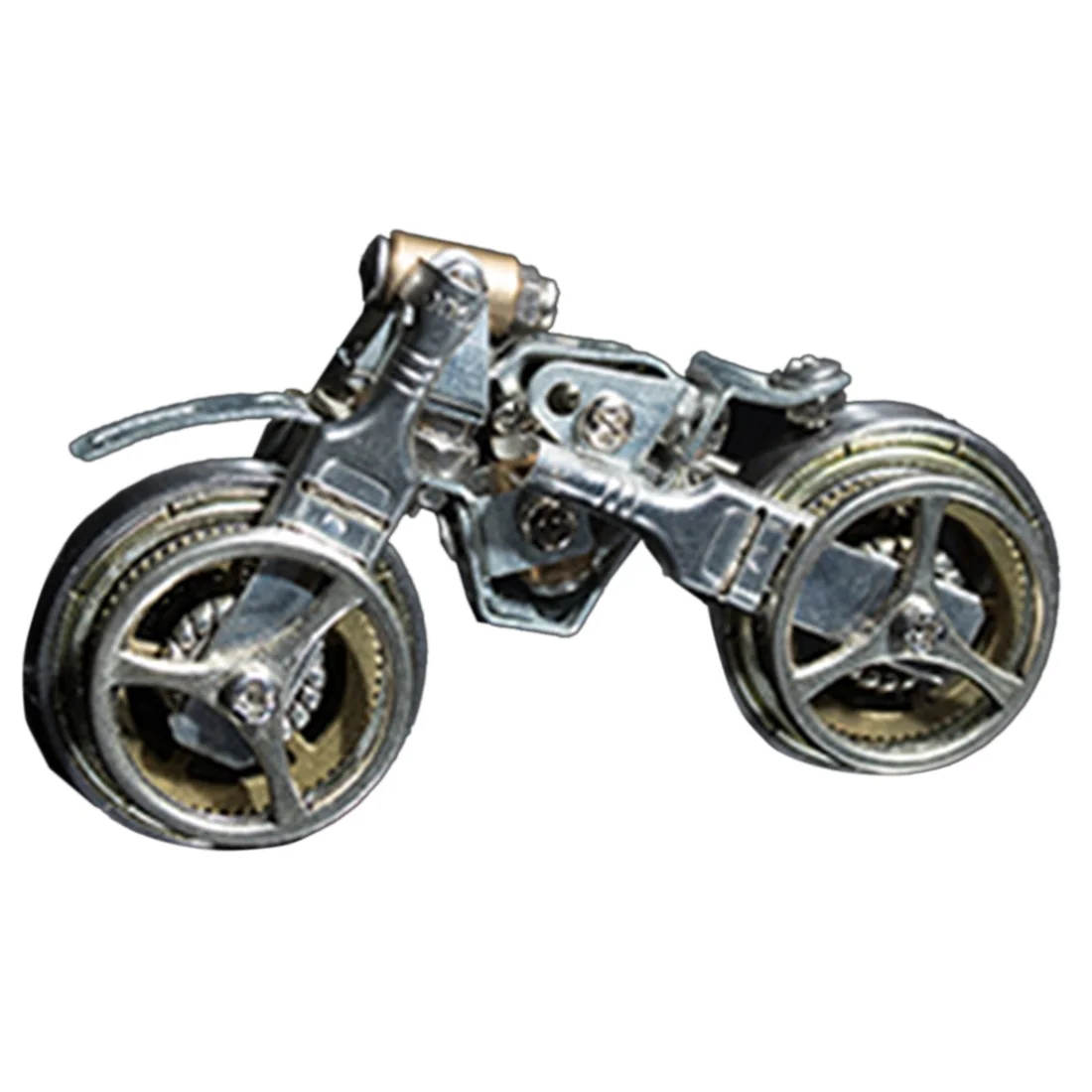 

NFSTRIKE DIY Assemble Model Kit Metal Motorcycle Model Ornaments Home Office Decor Art Creative Model Building Kits Kids Gift