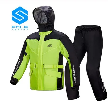 

Motorcycle Waterproof RainSuit Moto Raincoat+Rain Pants Ventilate Poncho Motorcycle Rain Jacket Riding Motorbike Raincoat