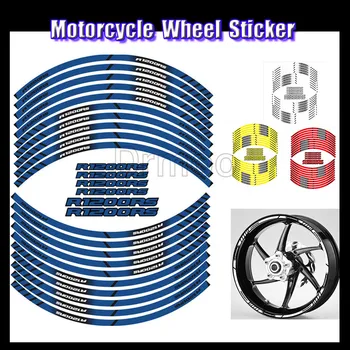 

Motorcycle Accessories Sticker Edge Outer Auto Tire Rim Strips Stickers Wheel Decals Set For BMW R1200 R 1200