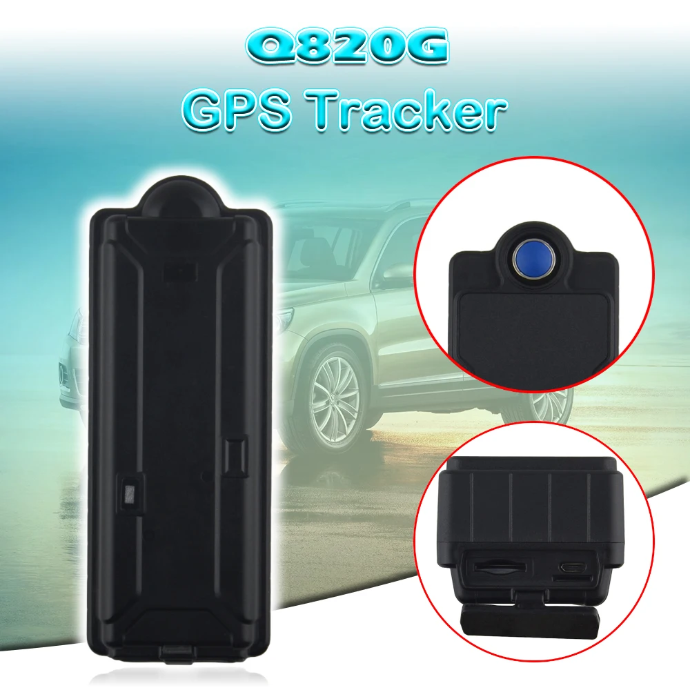 HD Запись 3g WCDMA диктофон для полиции и детектора Q820G 2000mAh водонепроницаемое устройство слежения с сигнализацией падения