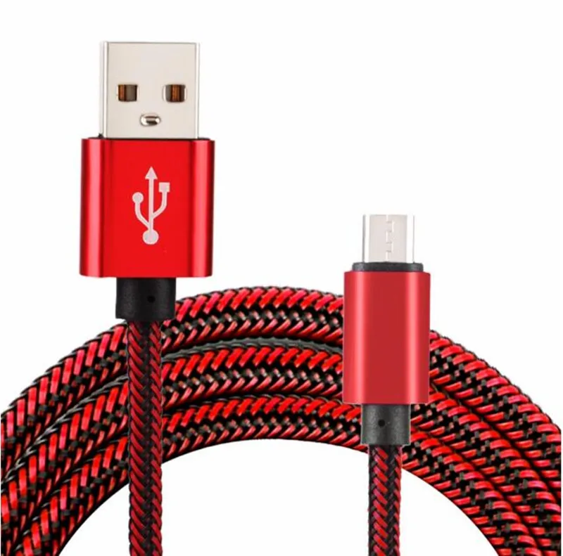 50 шт. AAAA Micro USB кабель провод для быстрого заряда для Android мобильного телефона синхронизации данных зарядный кабель для Samsung, htc, Xiaomi Sony LG htc