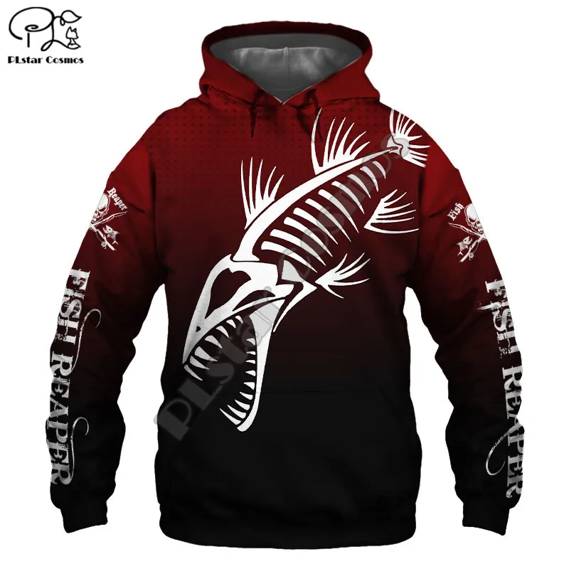 

PLstar Cosmos Fishing Hooked 3D Printed Hoodies Casual Men/Women Zipper Hooded Beautiful Unisex Brand Streetwear Apparel F15