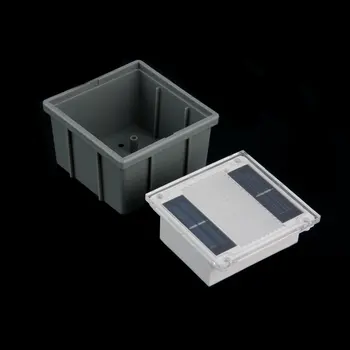 

Solar Power Square Warm White Led Decking Light Outdoor Pathway Buried Lamp