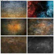 Yeele – arrière-plan de photographie personnalisé, dégradé foncé, mur Grunge abstrait nourriture Dessert, arrière-plan de photographie pour Studio Photo