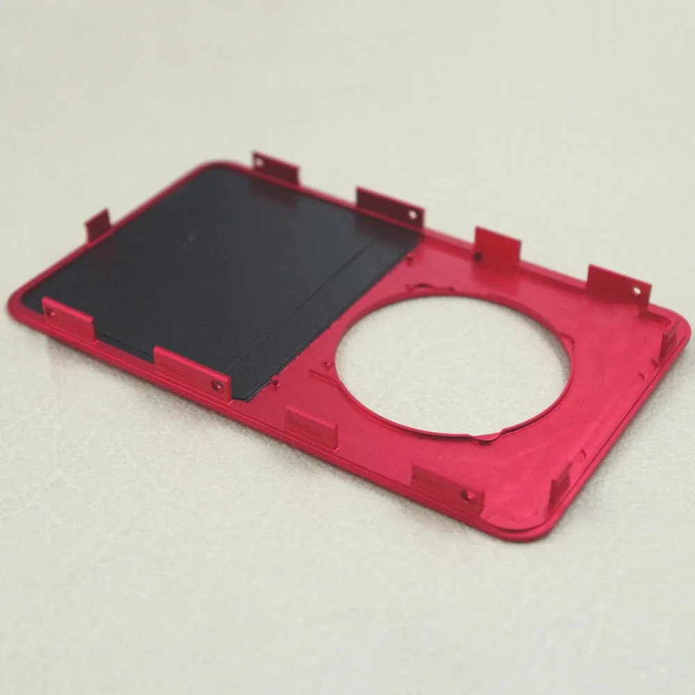 1 шт. красного цвета передняя крышка для iPod 6th 7th поколения Классик 80 ГБ 120 Гб 160 Гб металлический корпус оболочка корпуса с прозрачными стеклами