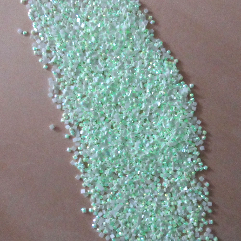 Ascher Stein Glow In Dark AB Platz DMC 5200 Runde Für DIY Diamant Malerei Kreuz Stich Stickerei Strass Mosaic Hause decor – Detail 11