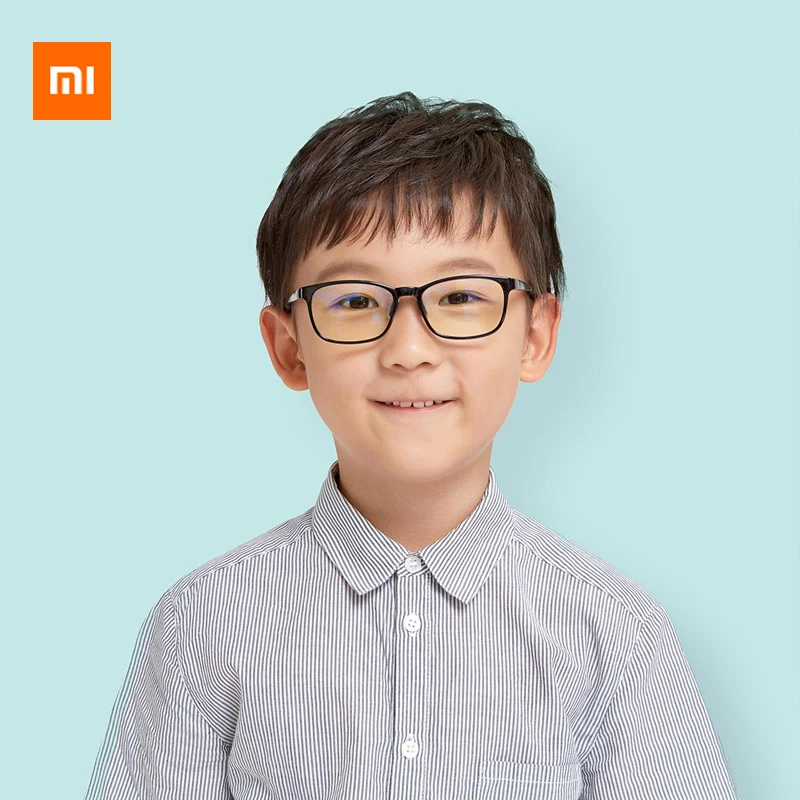 Xiaomi youpin двойные анти-синие очки, Детские модели, ежедневный уровень анти-УФ смолы линзы подходят для детей в возрасте от 5 до 12 лет
