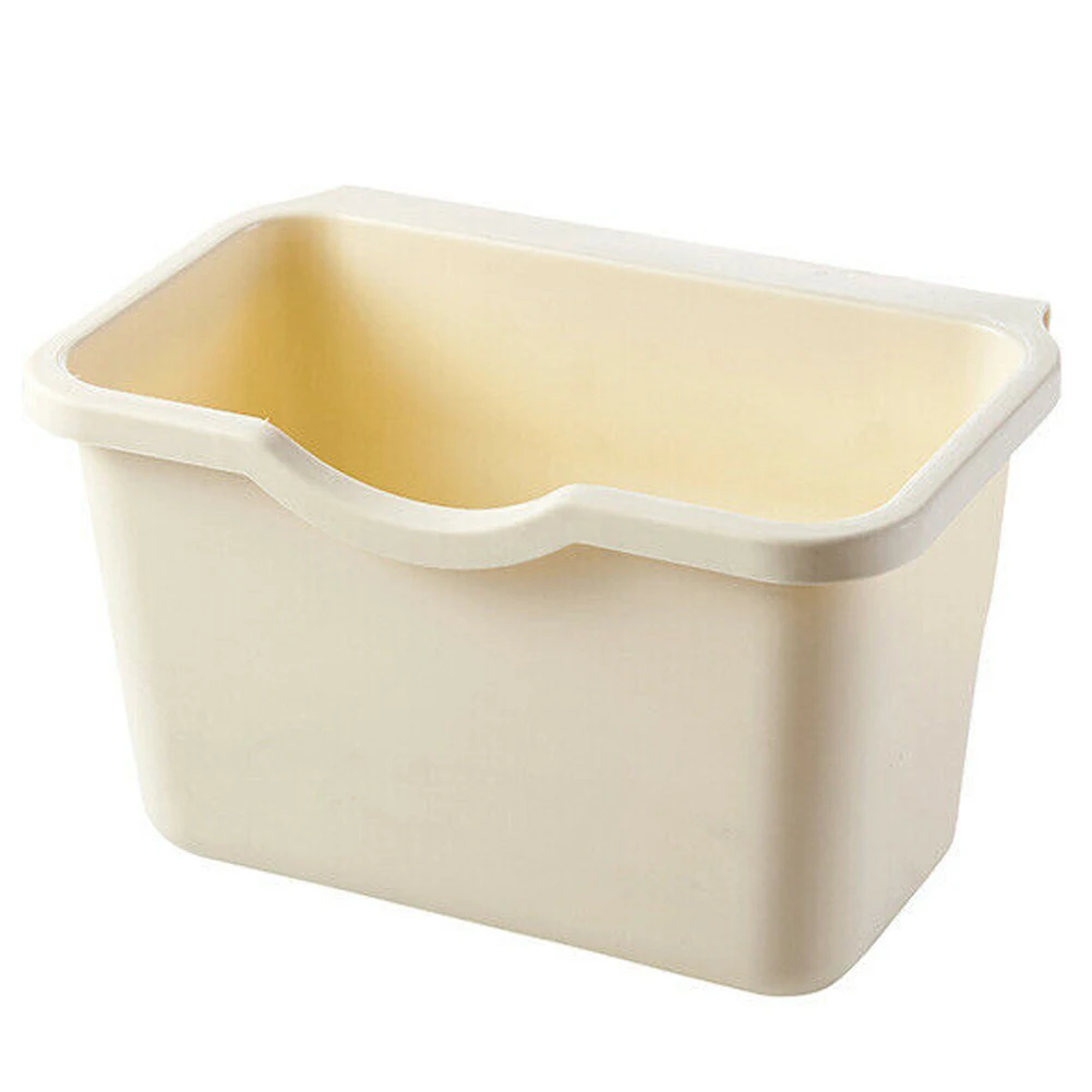

Multifunction Plastic Garbage Hanging Desktop Trash Can Bin for Kitchen Cabinet Door TP899