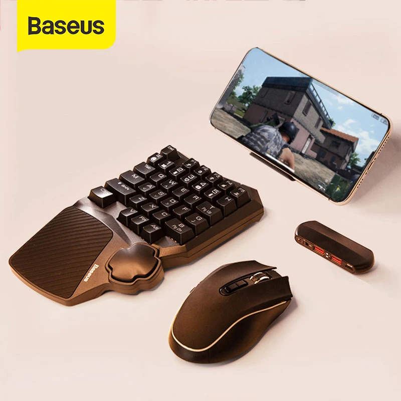 Baseus Keyboard Mouse Mobile Phone Game Adapter Gamepad Controller Converter Mobile Game Transfer St