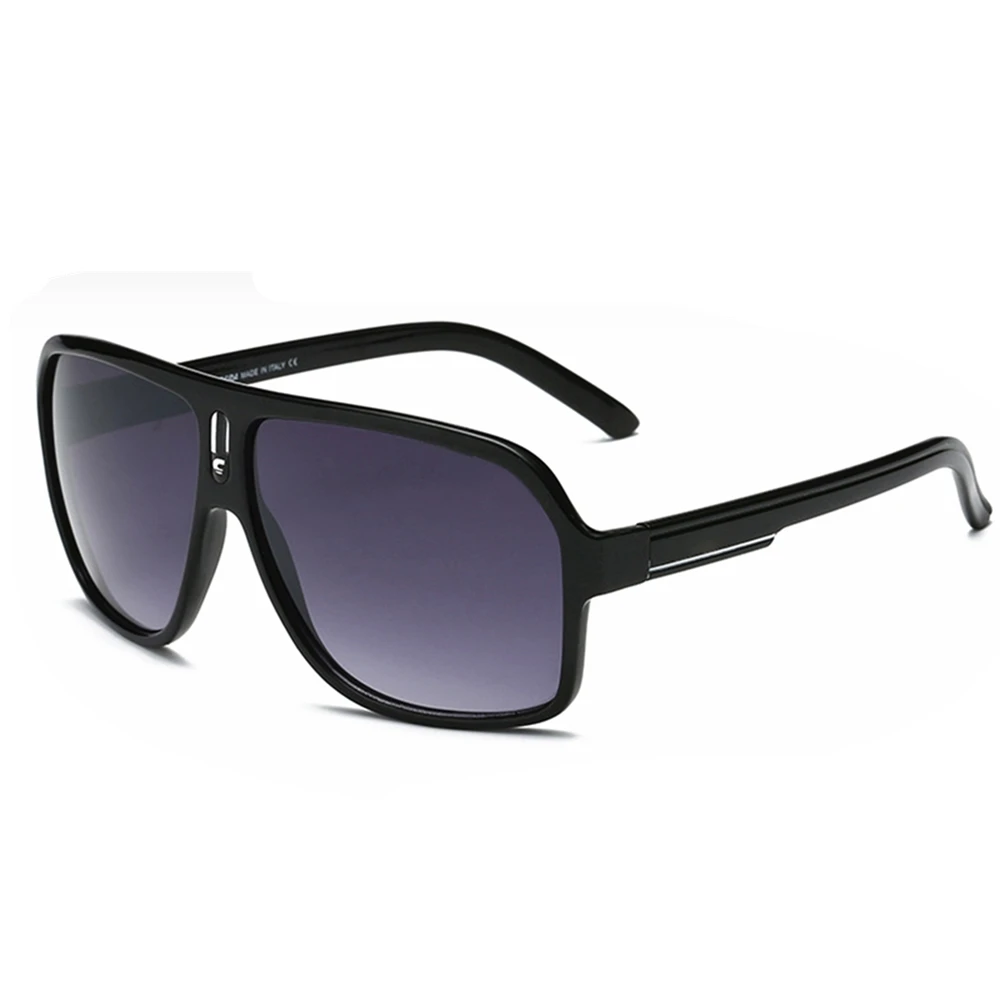 Muselife квадратичная ясная большая коробка солнцезащитные очки для женщин в стиле ретро роскошные модные мужские солнцезащитные очки UV400 lentes de sol mujer - Цвет линз: 9-BlackGray